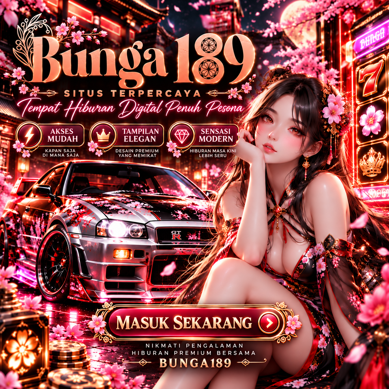 Banner BUNGA189